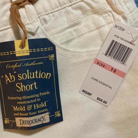 Shorts, Democracy, women's, "Ab" solution, size 10 - Picture 4 of 5